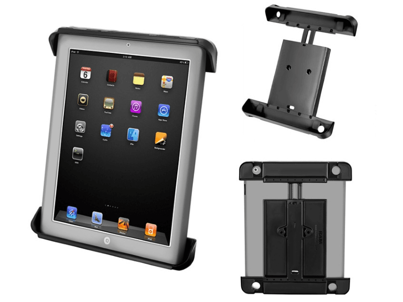 Universal PAD og nettbrett-holder med justerbar stang for bilmontering