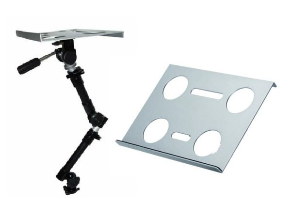 PC bord med justerbar teleskop arm